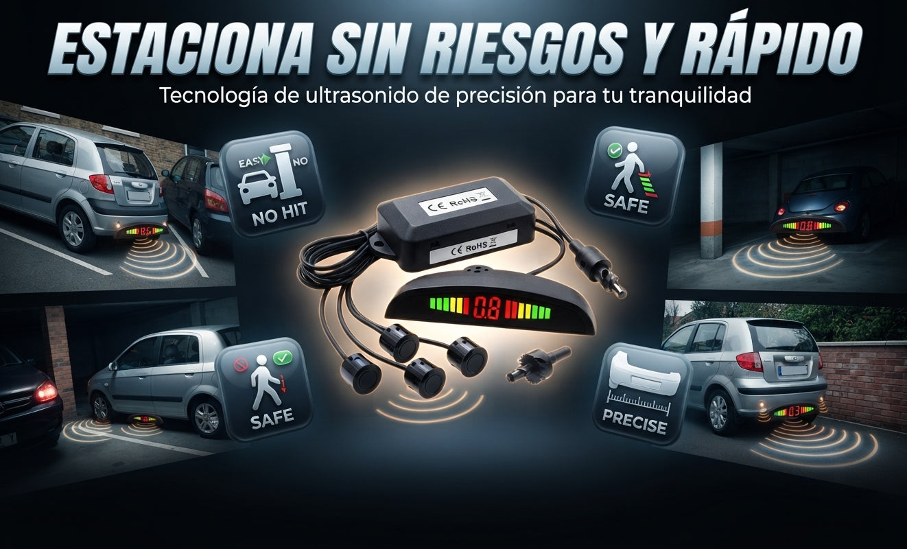 Kit Sensores Parqueo con Tablero