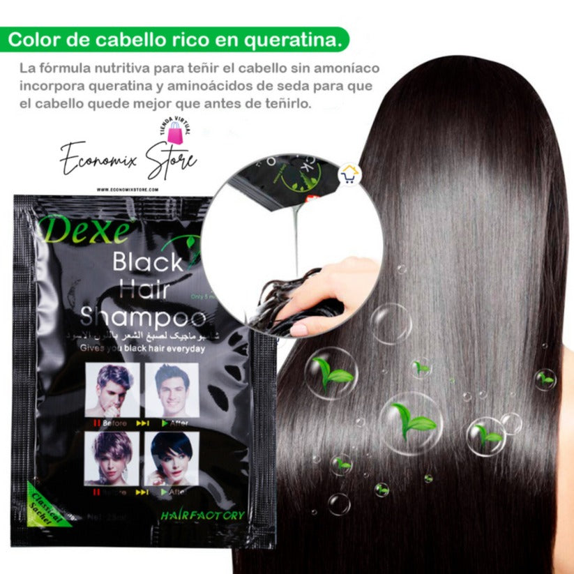 Shampoo CubreMax Premium Importado + Caja con 10 Sobres