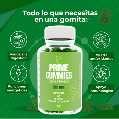 Gomitas de Epirulina y Vinagre de Manzana