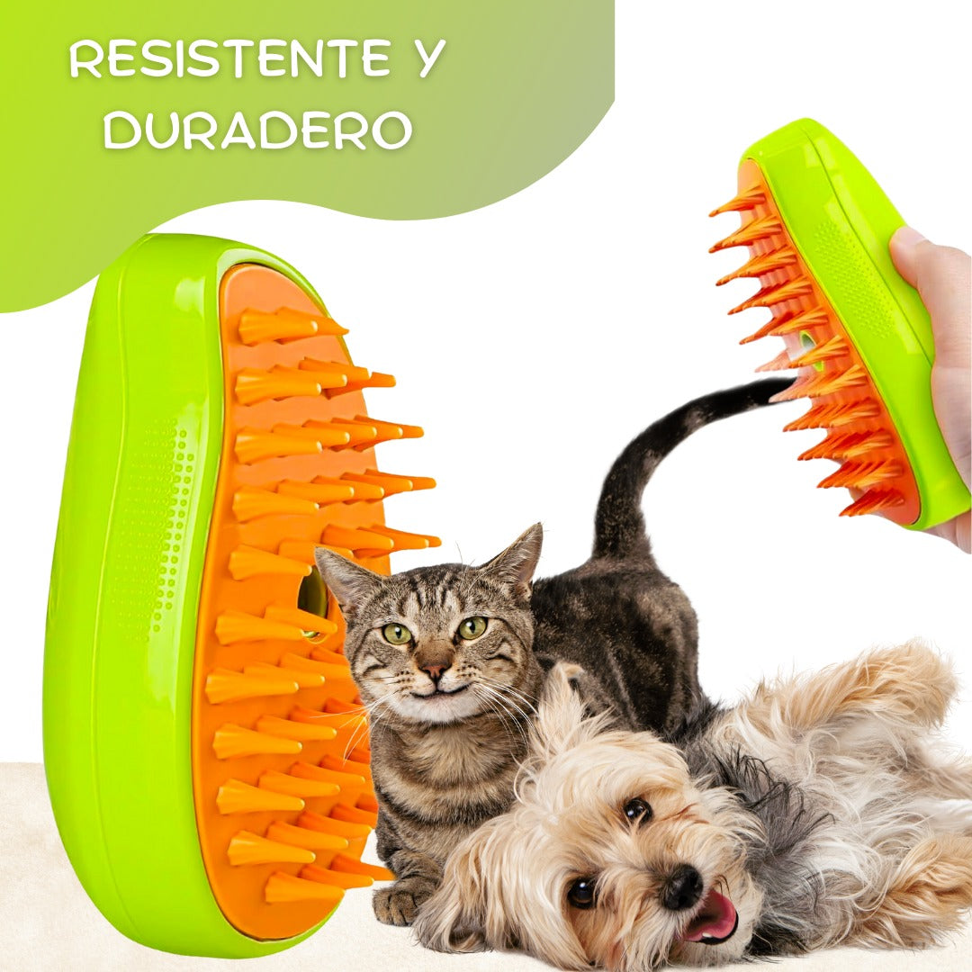 🧼Cepillo a Vapor PowerMax - Para tu Gatito o Perrito