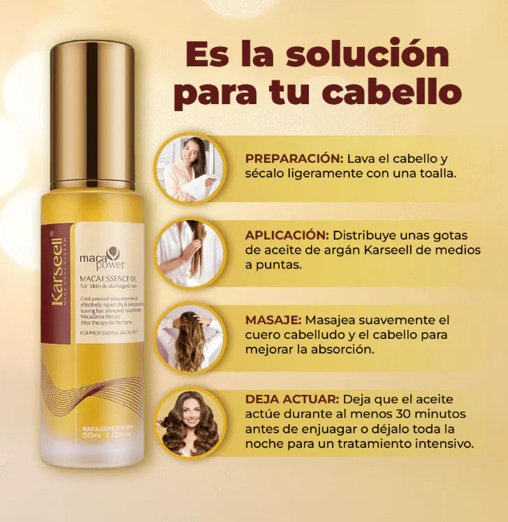 ComboPRO 3 en 1 Karseell - Shampoo + Botox + Argan + Obsequio