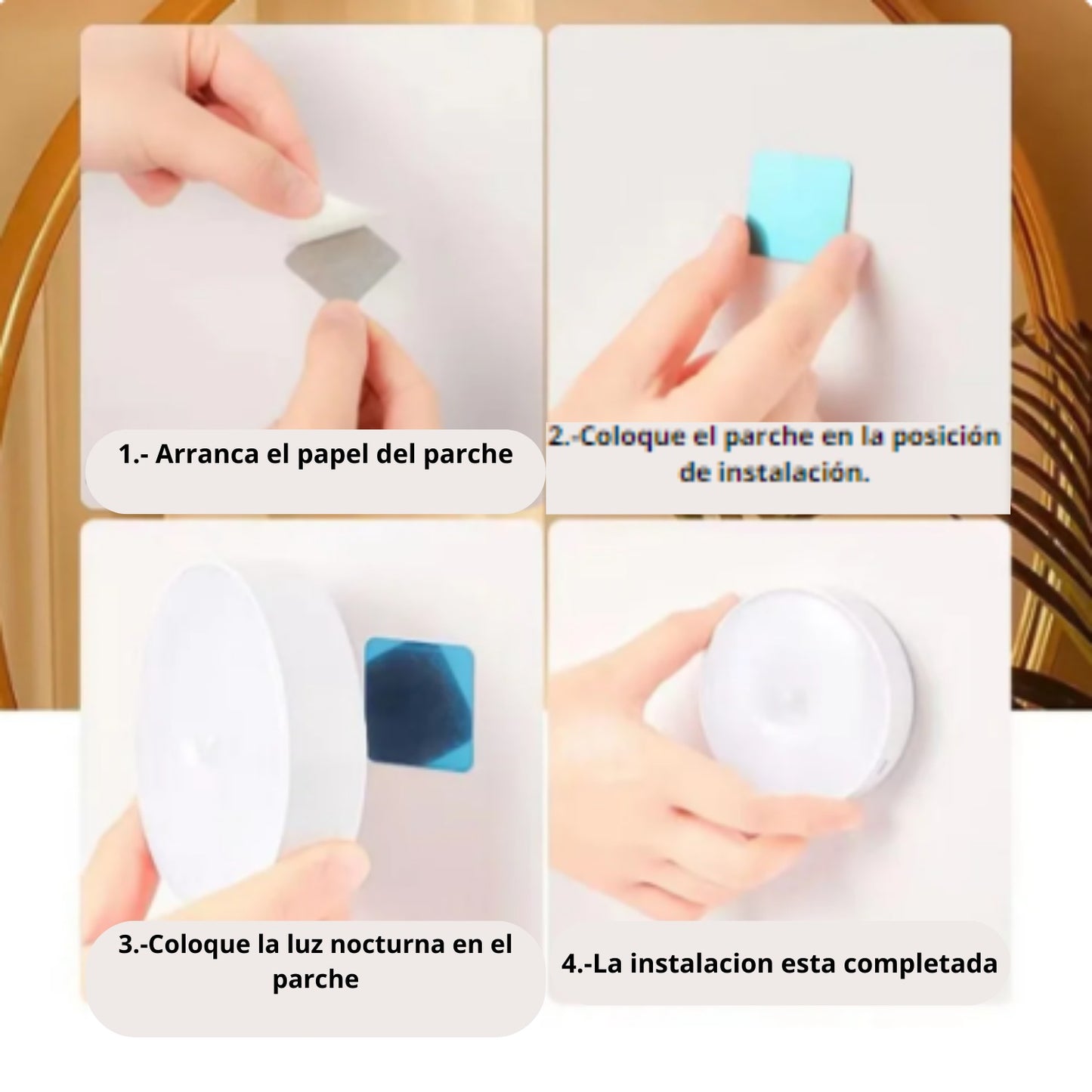 💡FOCO LED RECARGABLE CON SENSOR DE MOVIMIENTO + ENVIO GRATIS💡