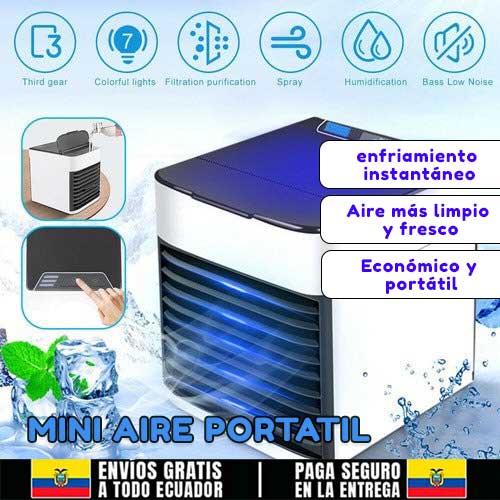 MINI AIRE ACONDICIONADO PORTATIL + ENVIO GRATIS