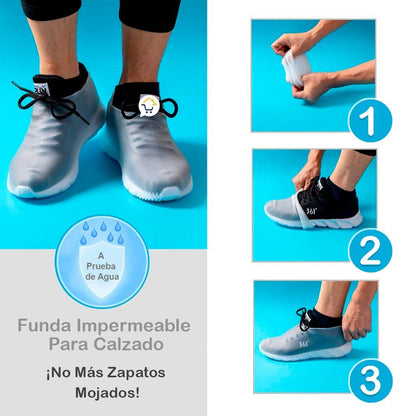 (PAGA 1 Y RECIBE 2 PARES ) PROTECTOR DE ZAPATOS DE SILICONA (Talla Unica) + ENVIO GRATIS👟