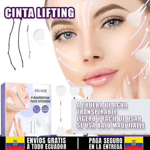 💚CINTA LIFTING FACIAL (40 PARCHES) + ENVIO GRATIS💚