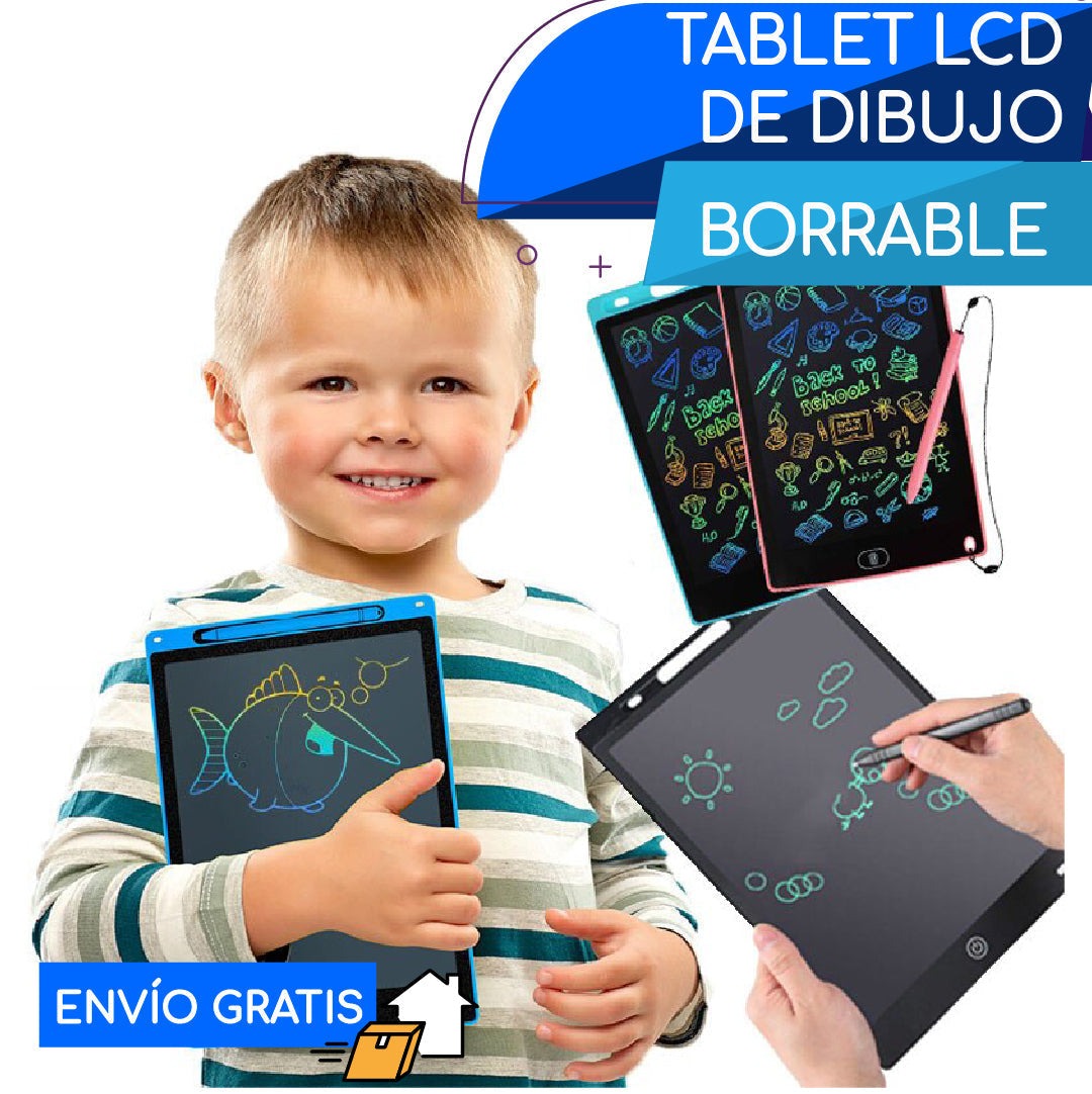 TABLET LCD DE DIBUJO BORRABLE + ENVIO GRATIS