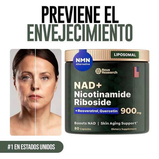 ⭐NAD+Anti-Envejecimiento+Resveratrol con Envio Gratis⭐