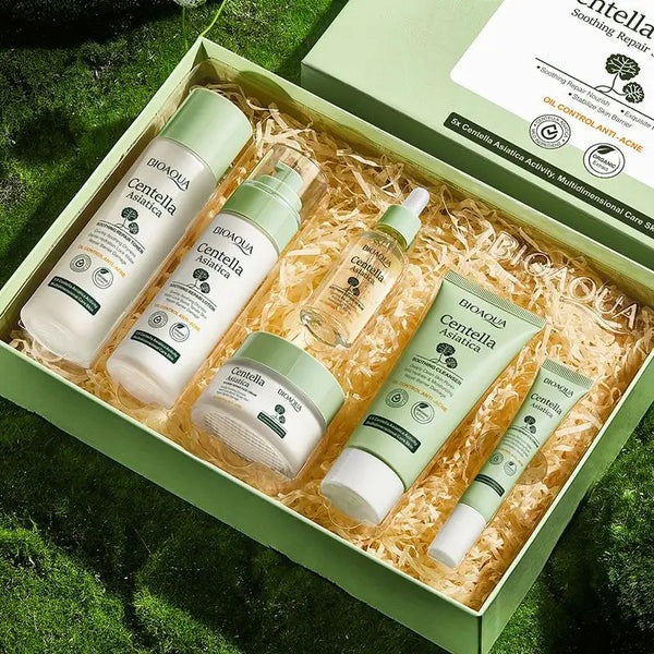 KIT X4 CENTELLA ASIÁTICA ANTI GRASA+ANTI ACNE💚+ENVIO GRATIS