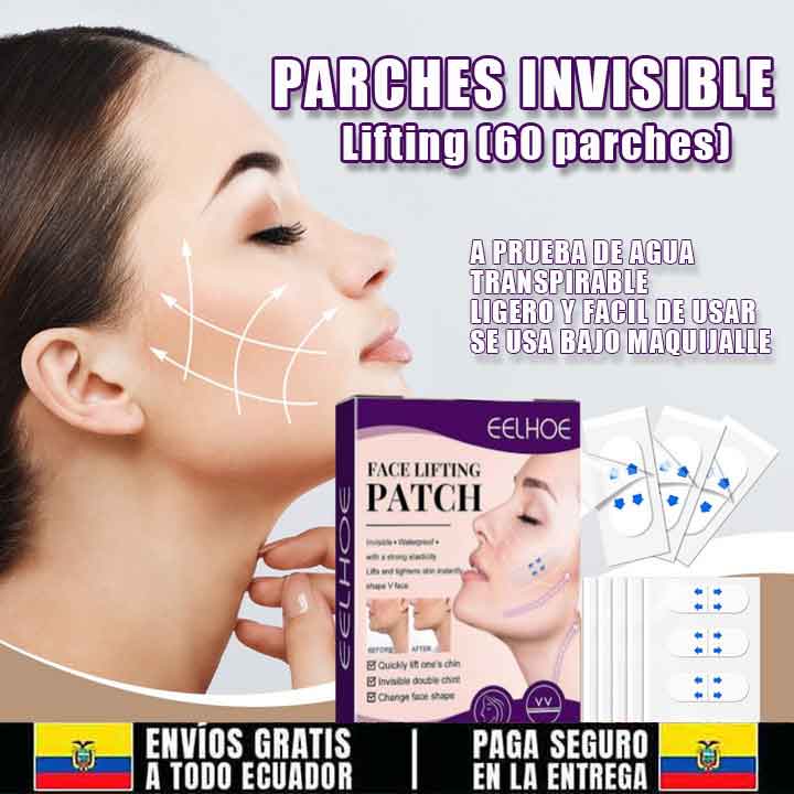 ⭐Parches Invisibles Lifting face (60 pareches) + Envio Gratis⭐