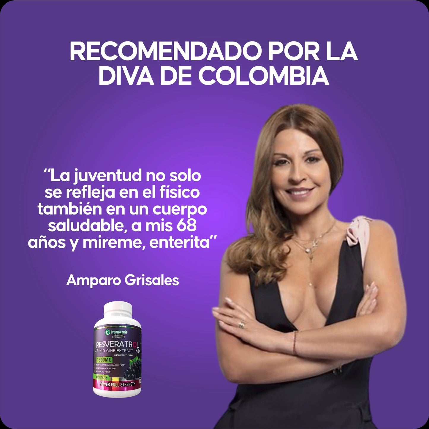 RESVERATROL + IMPORTADO ORIGINAL® + ENVIO GRATIS