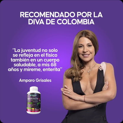 RESVERATROL + IMPORTADO ORIGINAL® + ENVIO GRATIS