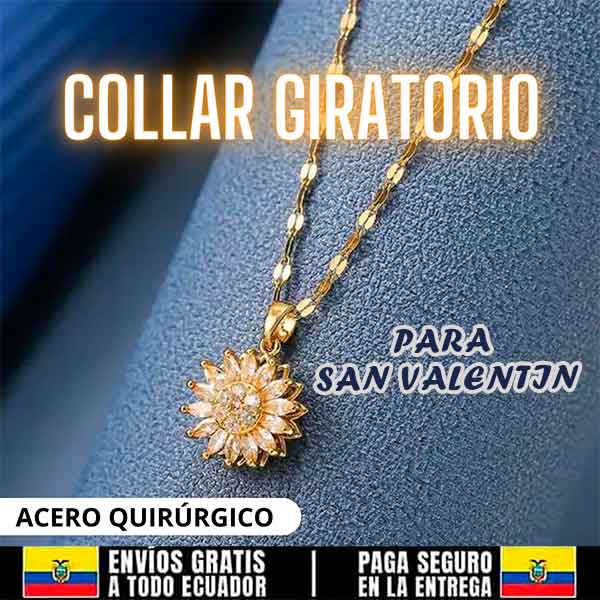 Collar Giratorio Antiestrés con Micro Circones