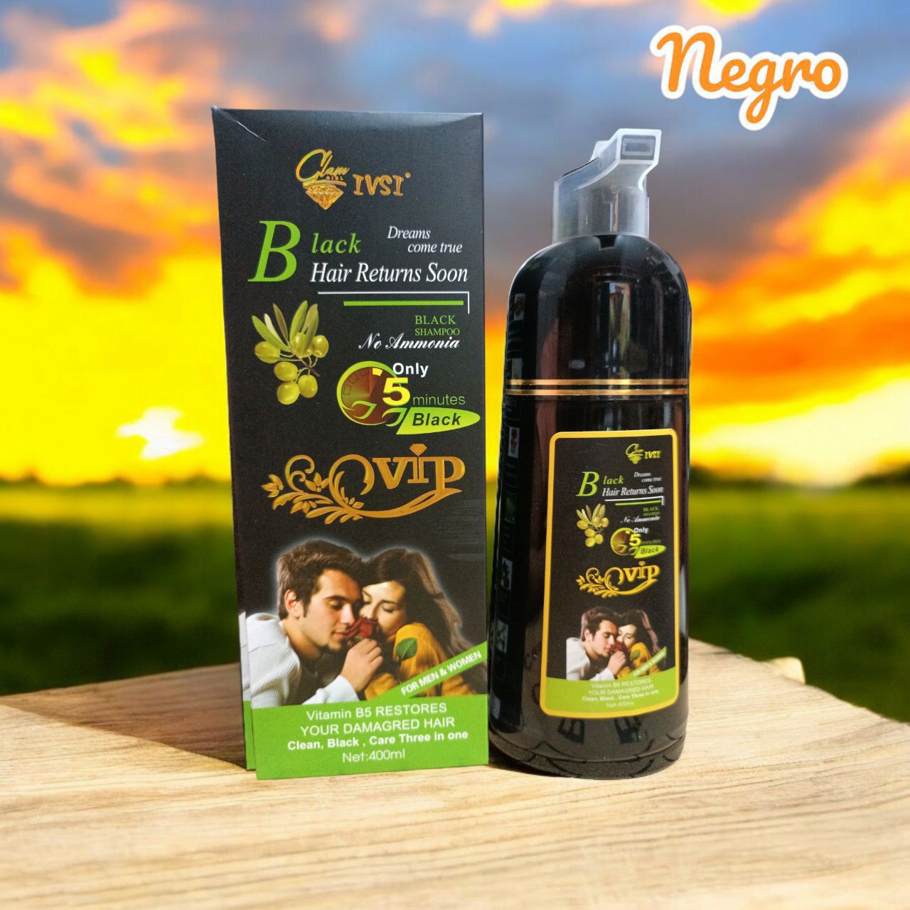 ⭐SHAMPOO CUBRE CANAS IVSI 3 EN 1 + ENVIO GRATIS⭐