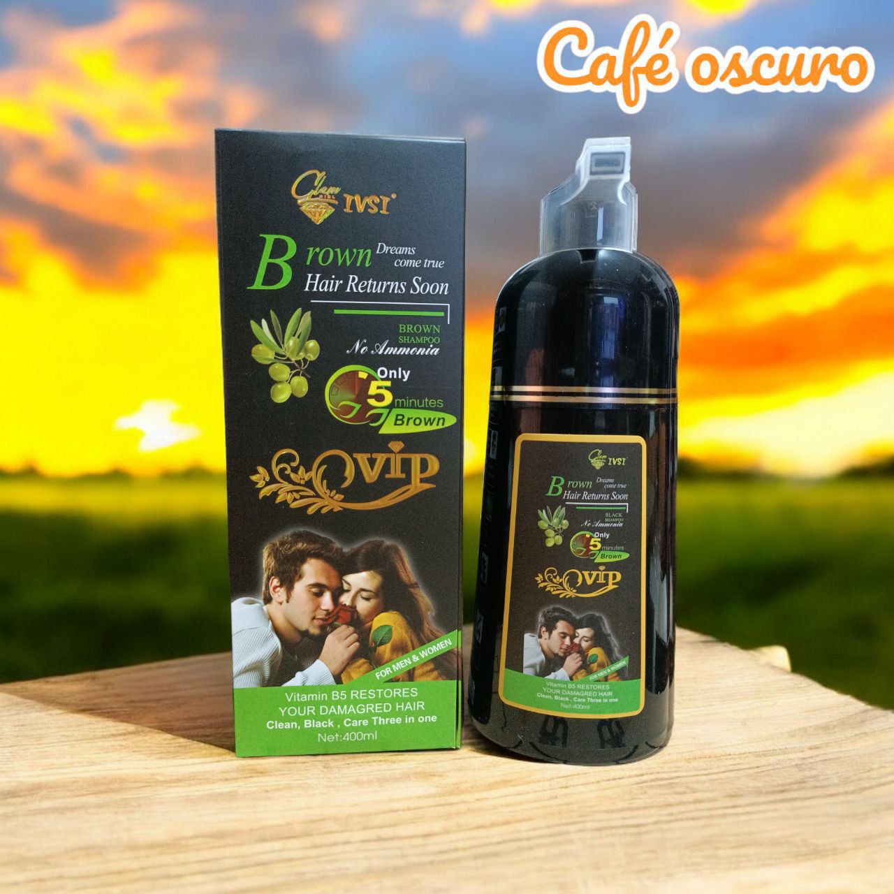 ⭐SHAMPOO CUBRE CANAS IVSI 3 EN 1 + ENVIO GRATIS⭐