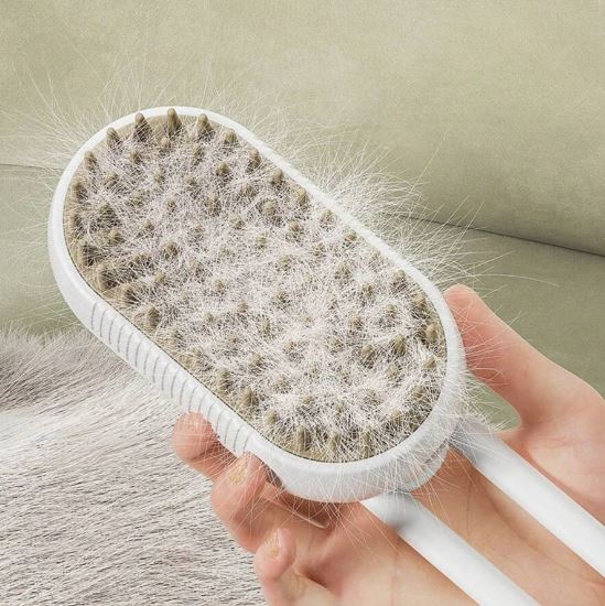 Cepillo Vapor 3 en 1  Quita Pelos - Pet Brush 🧼