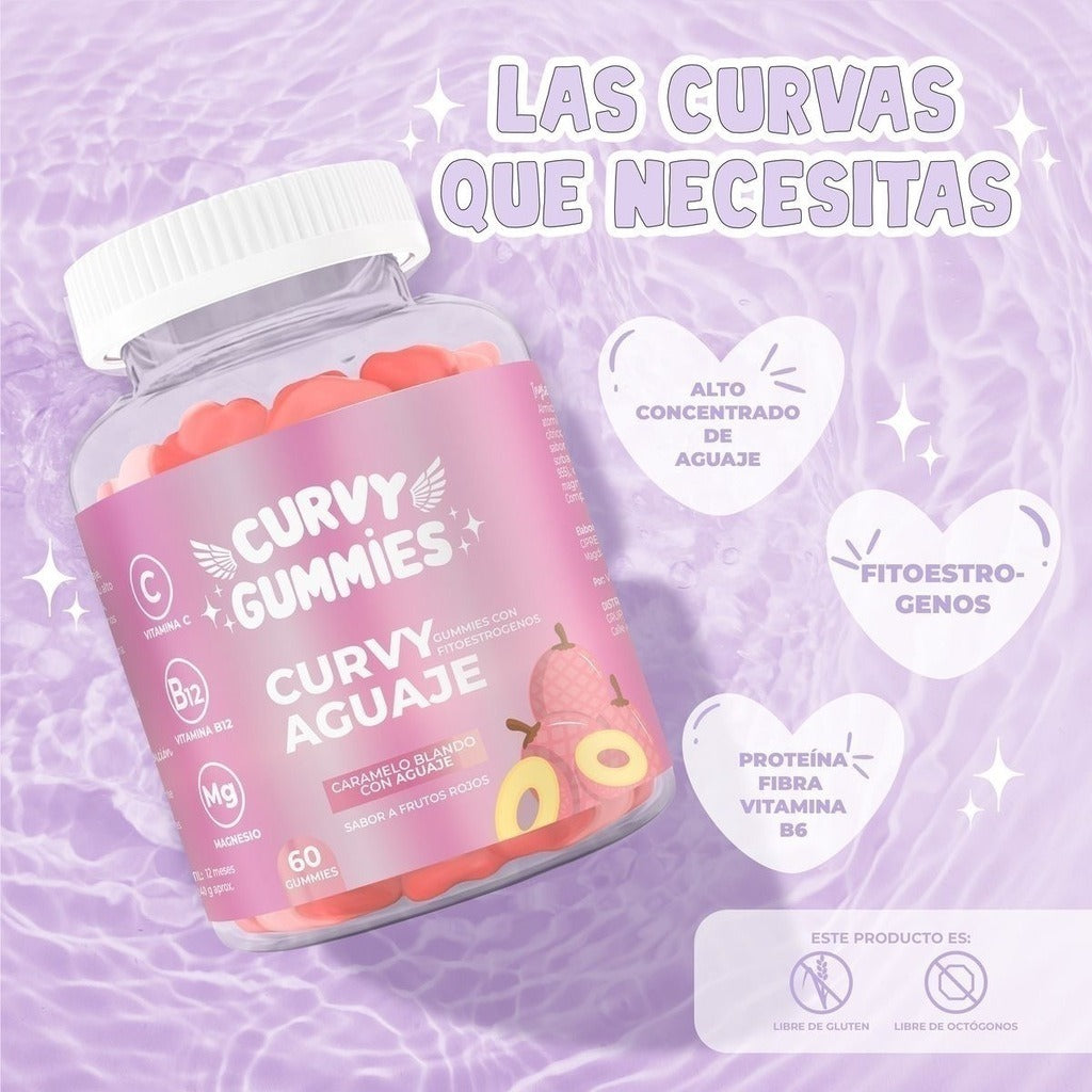 ⭐CURVY AGUAJE GUMMIES + ENVIO GRATIS⭐