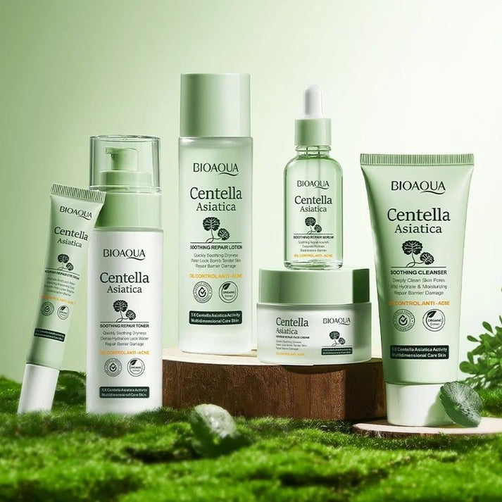 KIT X4 CENTELLA ASIÁTICA ANTI GRASA+ANTI ACNE💚+ENVIO GRATIS