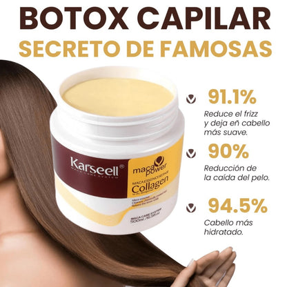 Mascarilla Capilar de Colágeno - Karseell 500ML 100% ORIGINAL🛡️