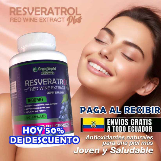 PLUS+ RESVERATROL CON ENVIO GRATIS