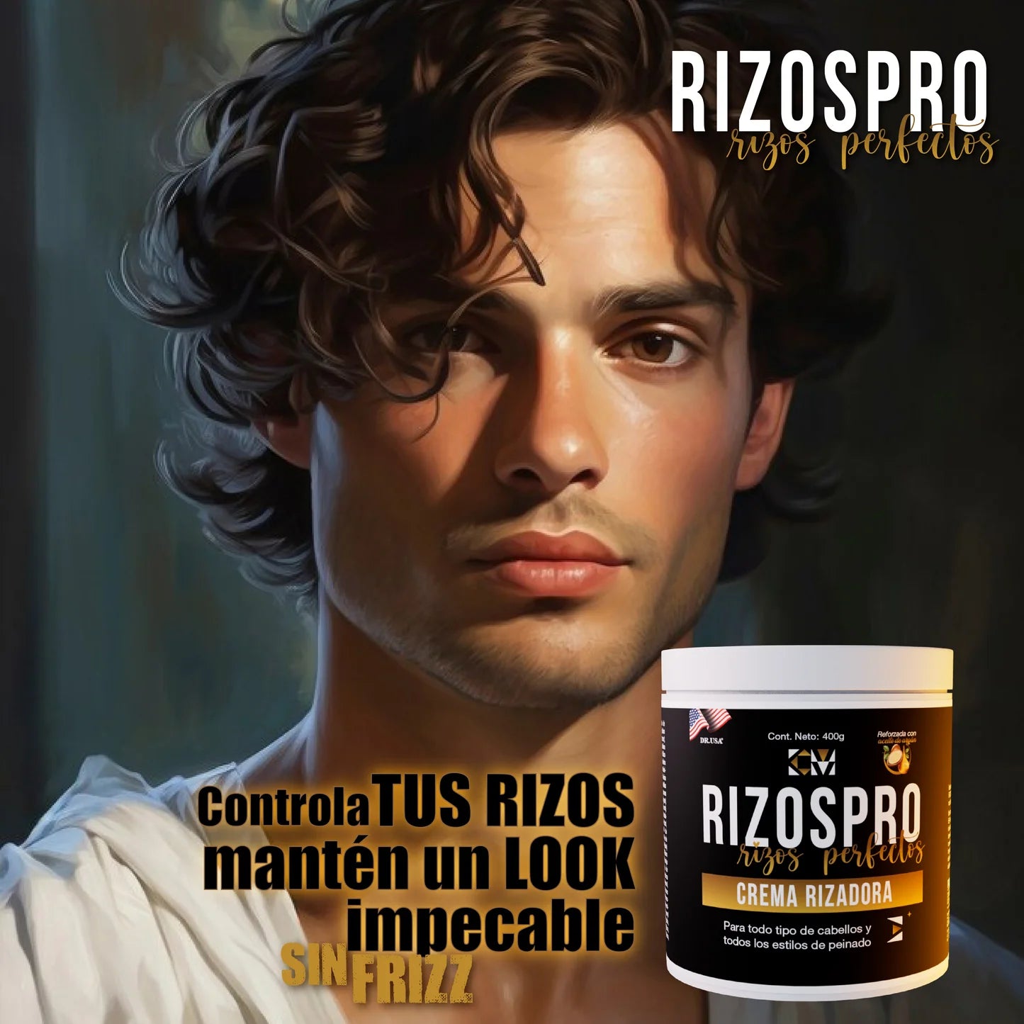 CREMA DE RIZOS PROFESIONAL + ENVÍO GRATIS