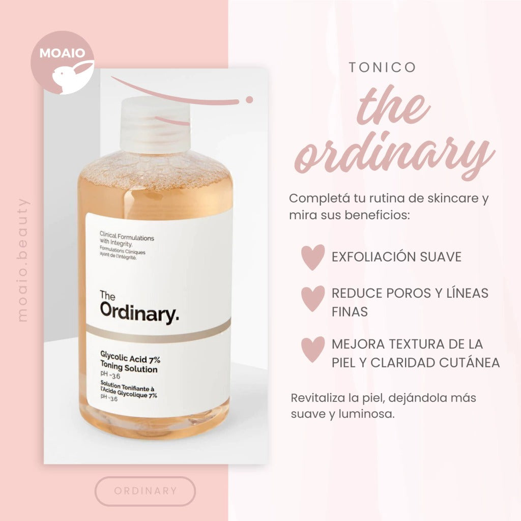 The Ordinary 240 ml Acido Glicólico 7% + Envío Gratis