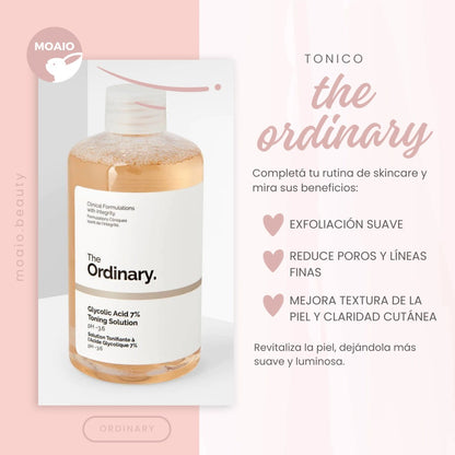 The Ordinary 240 ml Acido Glicólico 7% + Envío Gratis